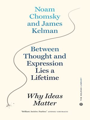 cover image of Between Thought and Expression Lies A Lifetime